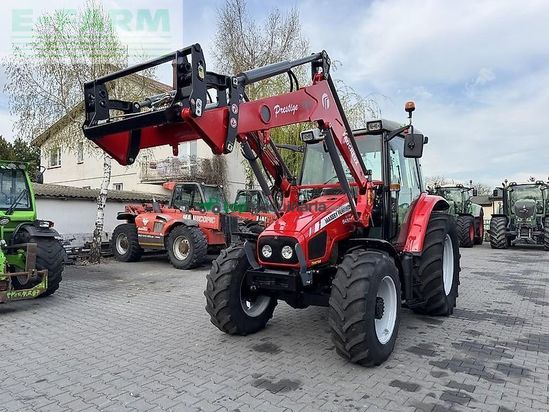 Tractor agrícola - Massey Ferguson - 5455 + faucheux prestige 120