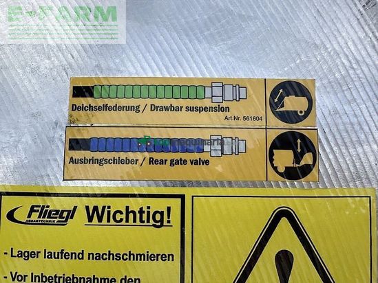 Cuba de purin - Fliegl - wfw 6200 jumbo turbo wasser