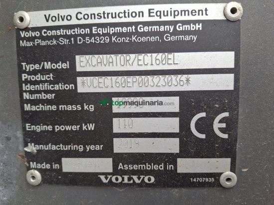 Excavadora -VOLVO   EC160EL