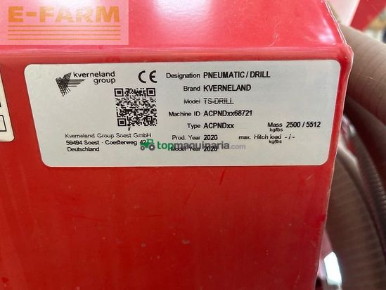 Sembradora - Kverneland - ts-drill im kundenauftrag