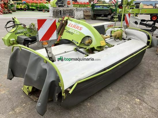 Cortacésped manual - Claas - faucheuse frontale disco 3200f