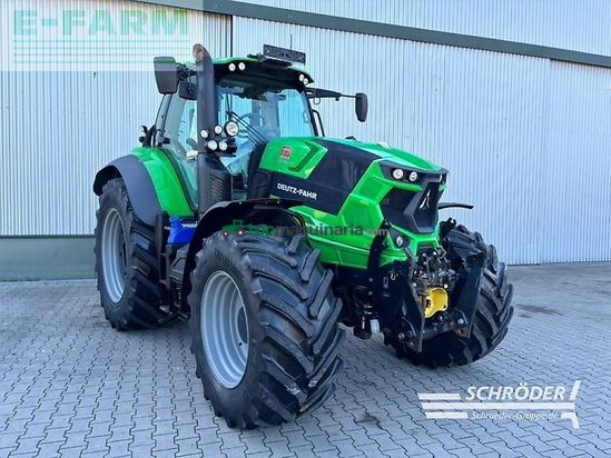 Tractor agrícola - Deutz-Fahr - agrotron 6215 ttv | frontzapfwelle | rtk