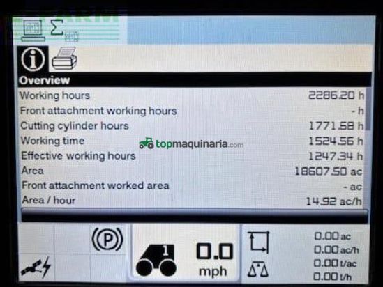 Cosechadora de Cereal - Claas - JAGUAR 970