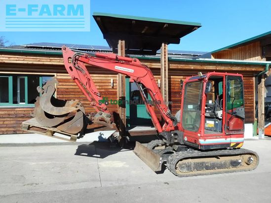 Excavadora - Kobelco - sk55srx-6 ( 5.100kg ) 4 löffel + palettengabel
