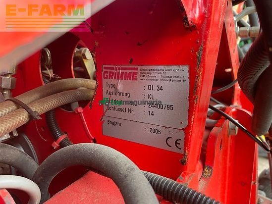Cosechadora - arrancadora de patata - Grimme - gl34 kl