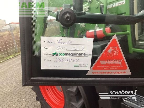 Tractor agrícola - Fendt - 313 vario gen4 profi Profi