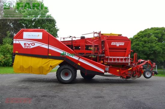 Cosechadora - arrancadora de patata - Grimme - evo 290 clodsep