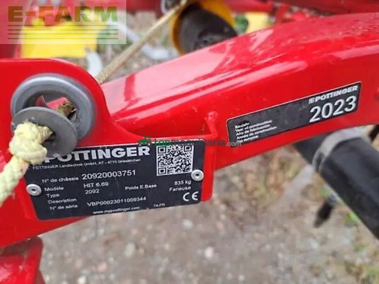 Henificador - Pöttinger - hit 6.69