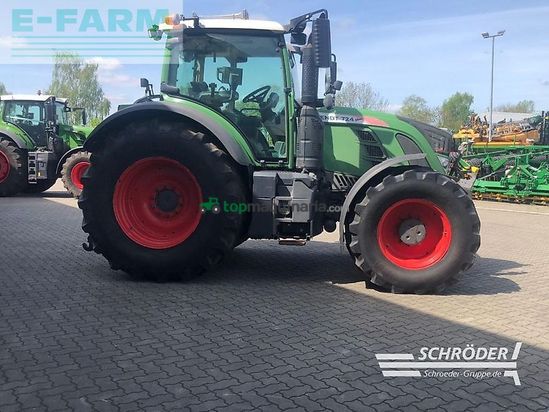 Tractor agrícola - Fendt - 724 vario s4 profi plus