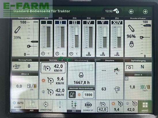 Tractor agrícola - John Deere - traktor 7r350