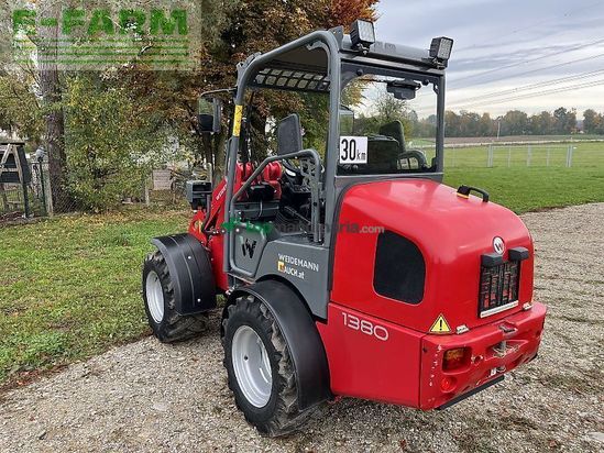 Minicargadora - Weidemann - 1380 mit stvzo / 30km/h/ euroaufnahme