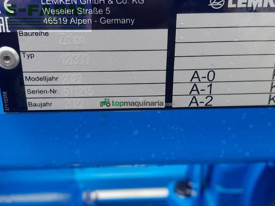 Grada rotativa - Lemken - zirkon 12/300