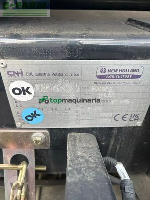 Empacadora gigant - New Holland - roll bar 125