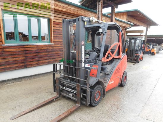 Elevadora - Linde - h25d-01 triplex 4,7m + ss + zv