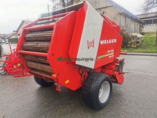 Empacadora gigant - Welger - / lely rp 200 master rundballenpresse
