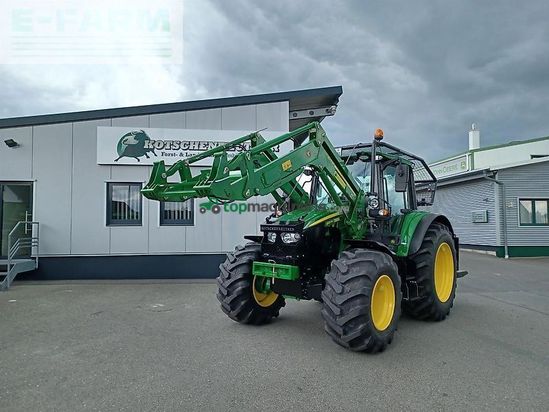 Tractor agrícola - John Deere - 6120m uvv forstschlepper