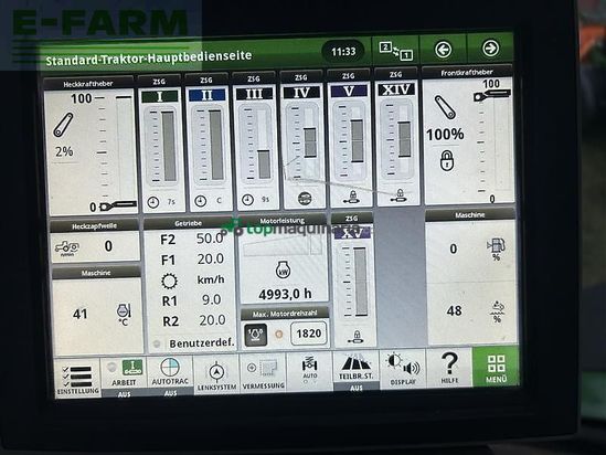 Tractor agrícola - John Deere - 8370r