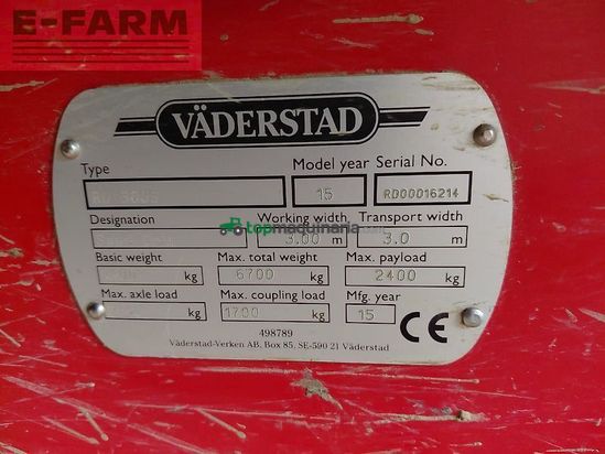 Sembradora - Väderstad - rapid 300 s