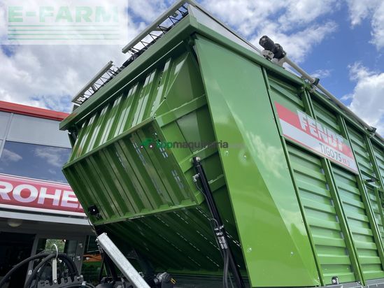 Cinta transportadora de forraje - Fendt - tigo 75xr d