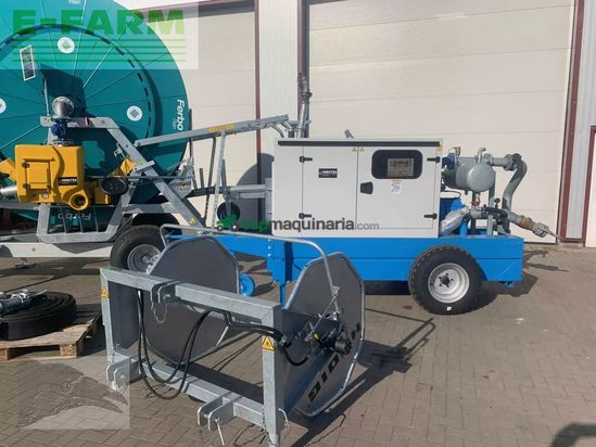 Riego -  - komplette anlage, trommel, aggregat, schläuch, schlauchhaspel