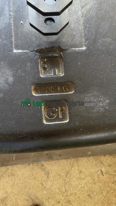 CONTRAPESA TRIPUNTAL DE HORMIGÓN 1.000 KG