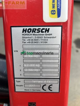 Cultivador - Horsch - terrano 4 fx