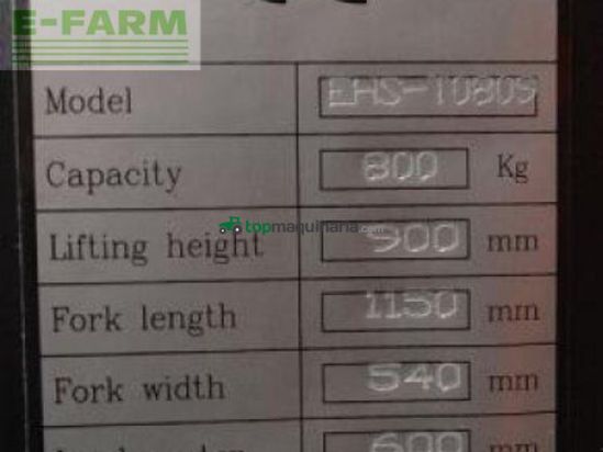 Elevadora -  - ehs-10809 palettenheber schwenkbar