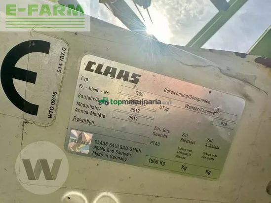 Henificador - Claas - volto 1100