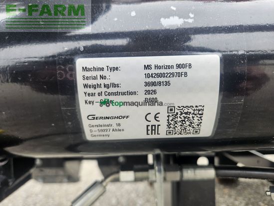 Cabezal - Geringhoff - mais star horizon msh 970fb