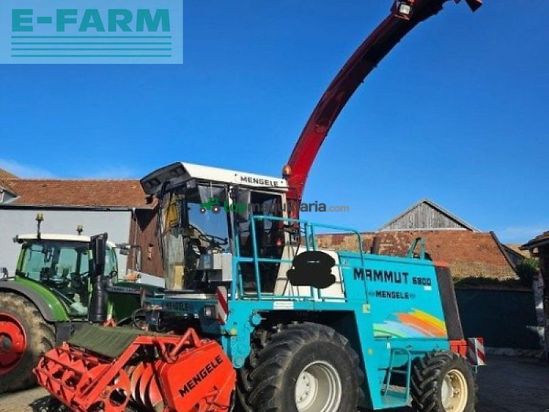 Cosechadora de Cereal - Mengele - mammut 6800 inkl. pickup