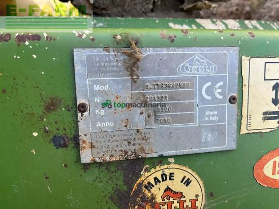 Grada rotativa - Celli - tiger 360 p/500