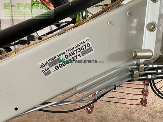 Henificador - Claas - liner 1650 twin