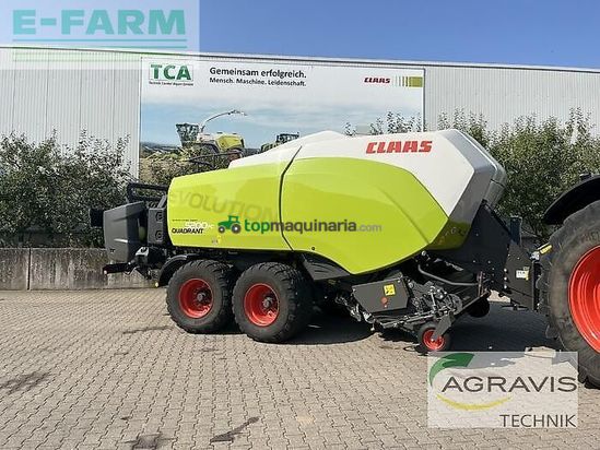 Empacadora gigant - Claas - quadrant 5200 evolution fc tandem