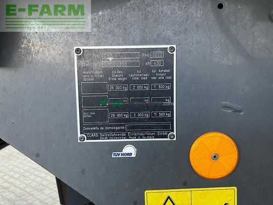 Cosechadora de Cereal - Claas - lexion 8700 terra trac