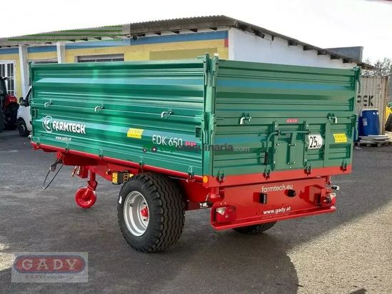 Volquet - Farmtech - edk 650 kipper