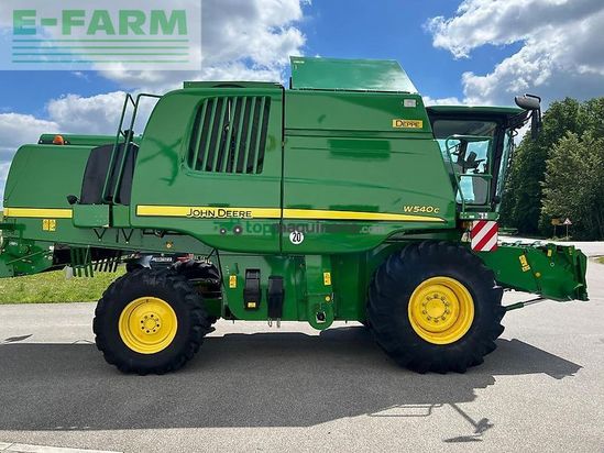 Cosechadora de Cereal - John Deere - w 540c mähdrescher mit sw 618r 5,5m