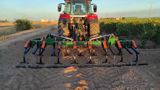 CULTIVADOR CHISEL 15 BRAZOS 40X30 CON PROTECTOR