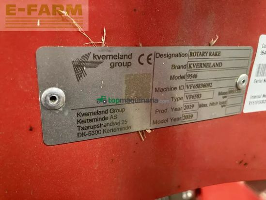 Rastrillo - Kverneland - 9546