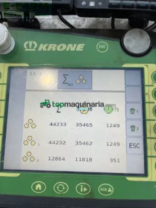 Empacadora gigant - Krone - comprima cf155xc x-treme