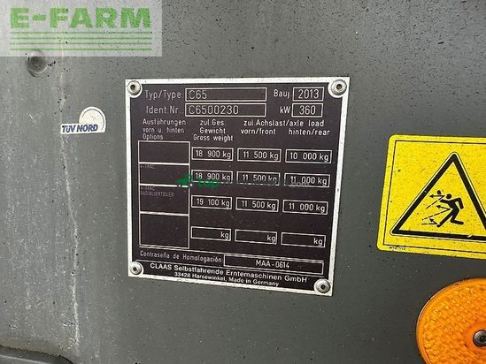 Cosechadora de Cereal - Claas - lexion 760 radmaschine