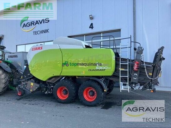 Empacadora gigant - Claas - quadrant 5300 fc t
