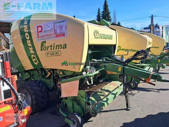 Empacadora gigant - Krone - fortima v 1500 mc