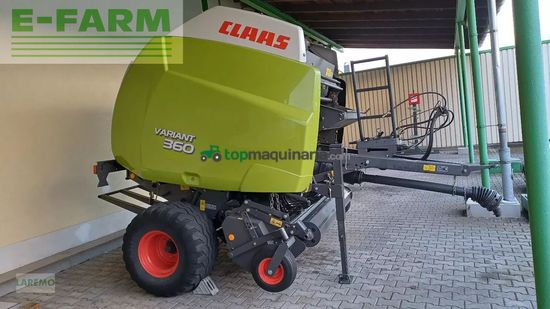 Empacadora gigant - Claas - variant 360 rc