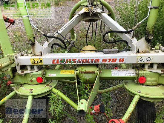 Henificador - Claas - volto 670 h