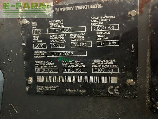 Telescopica - Massey Ferguson - th.7038