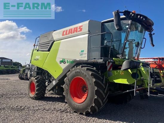 Cosechadora de Cereal - Claas - trion 750