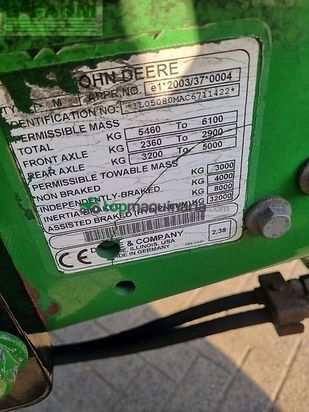 Tractor agrícola - John Deere - 5080m