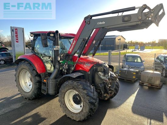 Tractor agrícola - Case IH - maxxum 150 cvx, quicke q66 frontlader
