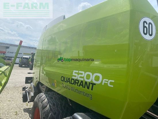 Empacadora gigant - Claas - quadrant 5200 fc