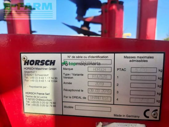 Cultivador - Horsch - joker 5 rt